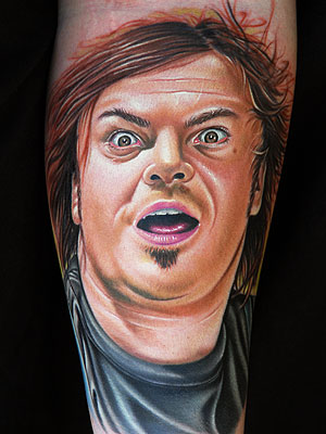 Aside from the weird subject choice there is nothing bad about this tattoo
