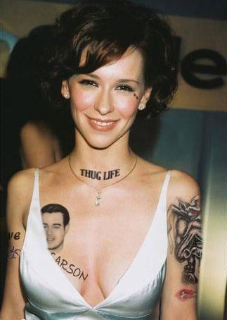 Celebrity Tattoo For Girl Tattoos On Breast And Sleeves
